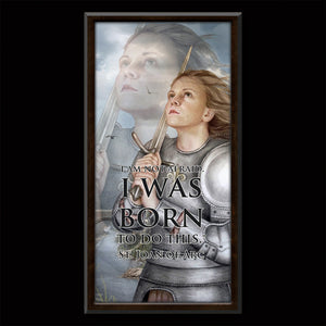 St. Joan of Arc Inspirational Plaque