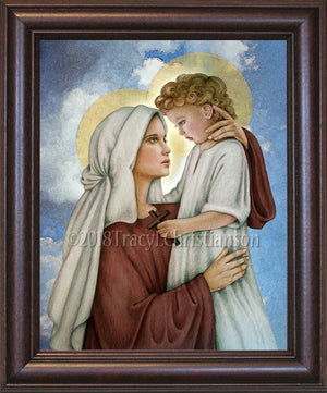 Madonna & Child (N) Framed