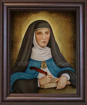 Mary of Agreda Framed