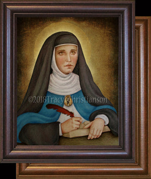 Mary of Agreda Framed