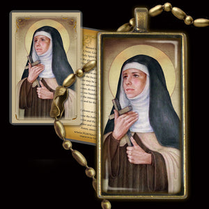 St. Colette Pendant & Holy Card Gift Set