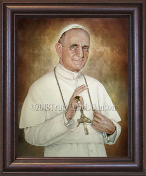Pope St. Paul VI Framed