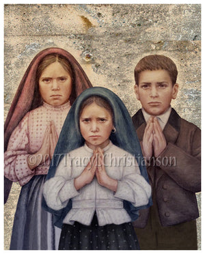 Fatima Children Print