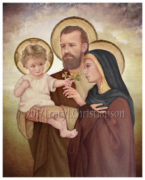 Holy Family (F) Print