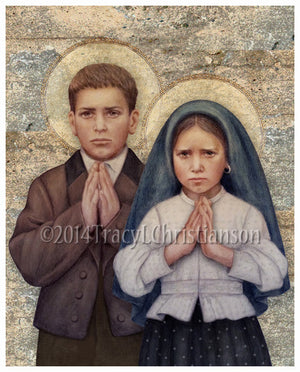 St. Francisco & St. Jacinta Marto Print