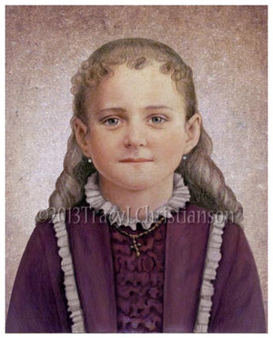 St. Therese of Lisieux, the Little Flower Print