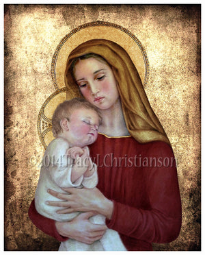 Madonna & Child (G) Print