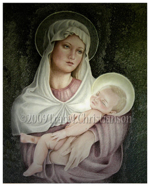 Madonna & Child (A) Print