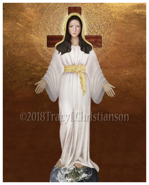 Our Lady of Akita Print