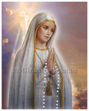 Our Lady of Fatima Print