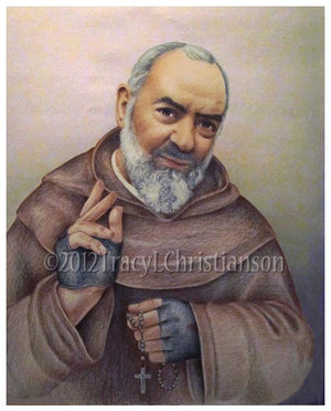 Saint Padre Pio Print