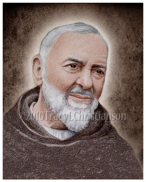 St. Padre Pio (A) Print