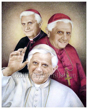 Pope Benedict XVI Print