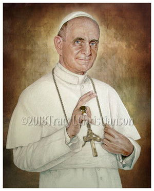 Pope St. Paul VI Print