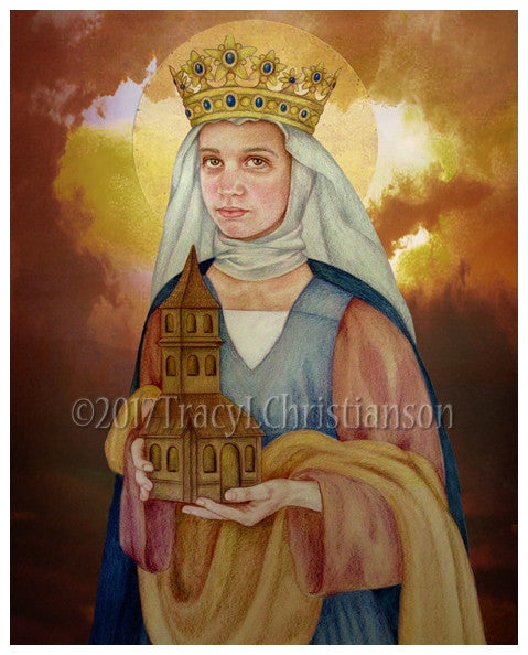 St. Adelaide Print - Portraits of Saints