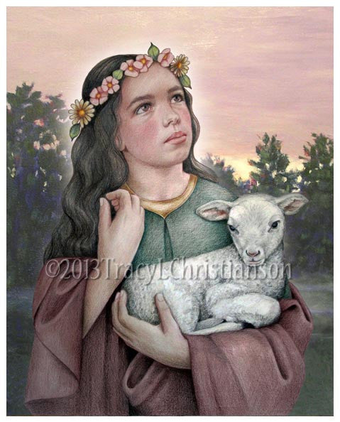 St. Agnes of Rome Print