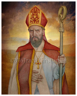 St. Anselm of Canterbury Print