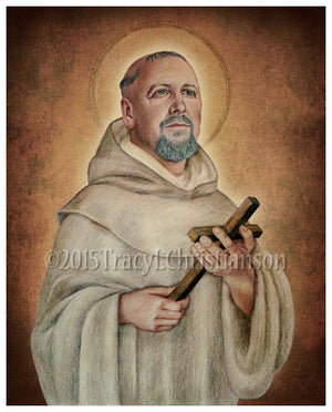 St. Bernard of Clairvaux Print