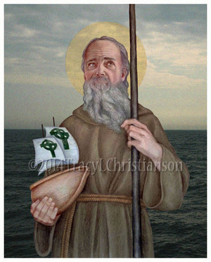 St. Brendan the Navigator Print