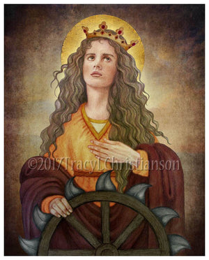 St. Catherine of Alexandria Print