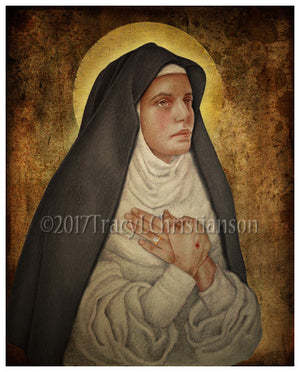 St. Catherine de Ricci Print