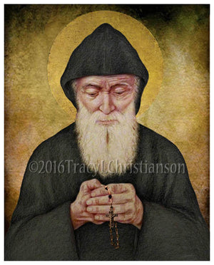 St. Charbel Makhlouf Print