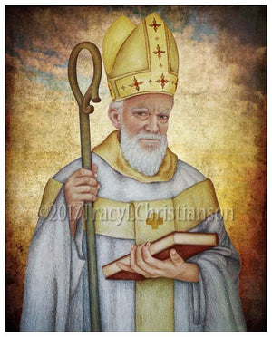St. Isidore of Seville Print