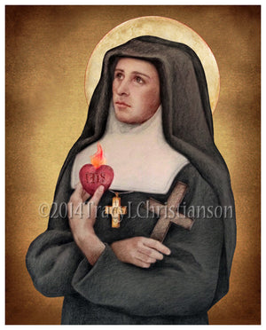 St. Jane de Chantal Print