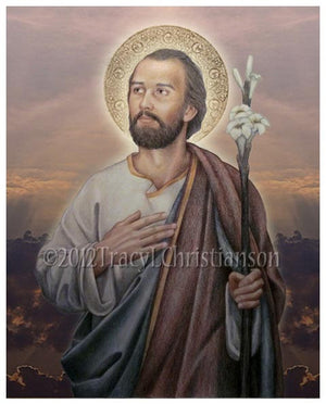 St. Joseph, Husband of Mary Print