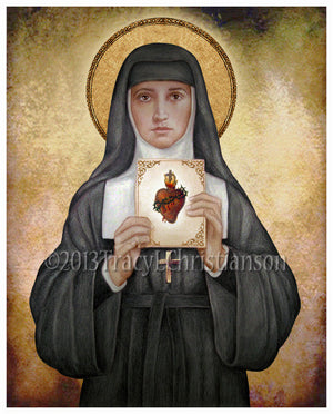 St. Margaret Mary Alacoque Print