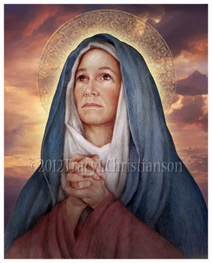 St. Monica Print