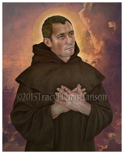 Pascal Baylon St. Paschal Baylon Print - Portraits of Saints