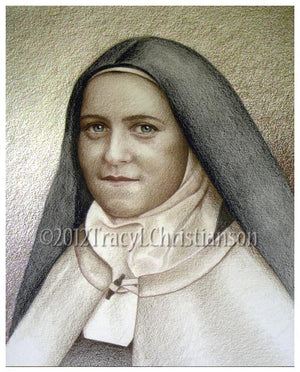 St. Therese of Lisieux (B) Print