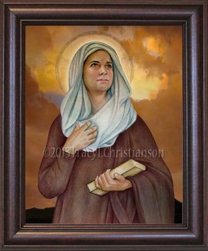 St. Adele Framed