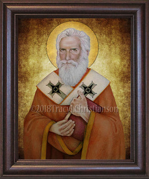 St. Alexander of Jerusalem Framed