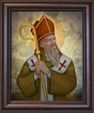 St. Ambrose Framed