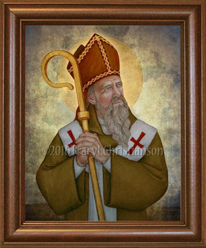 St. Ambrose Framed