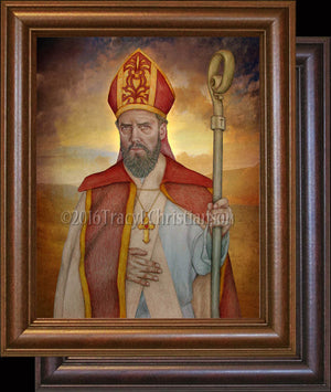 St. Anselm of Canterbury Framed