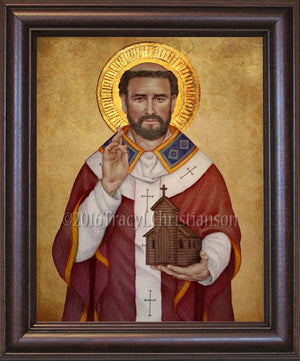 St. Augustine of Canterbury Framed