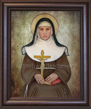 St. Catherine of Bologna Framed