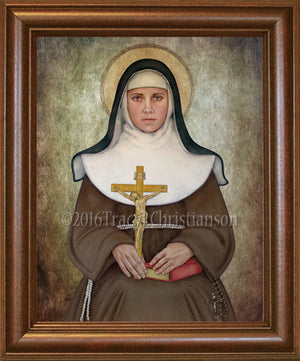 St. Catherine of Bologna Framed