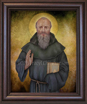 St. Columba Framed