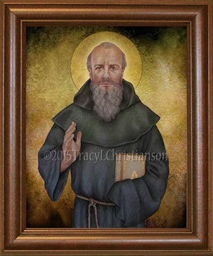 St. Columba Framed