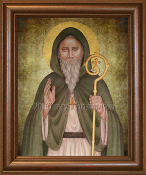 St. Declan of Ardmore Framed