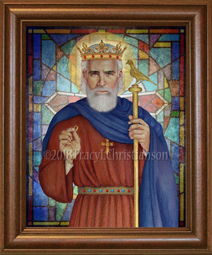 St. Edward the Confessor Framed