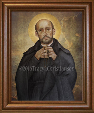 St. Francis Borgia Framed Art