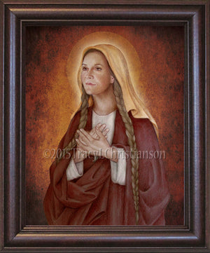 St. Genevieve Framed