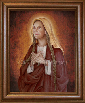 St. Genevieve Framed