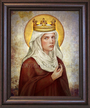 St. Hedwig of Poland Framed