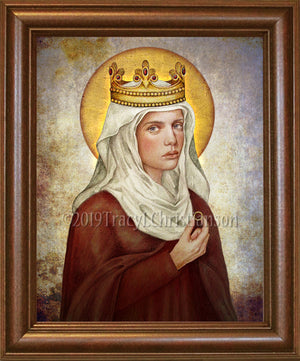 St. Hedwig of Poland Framed